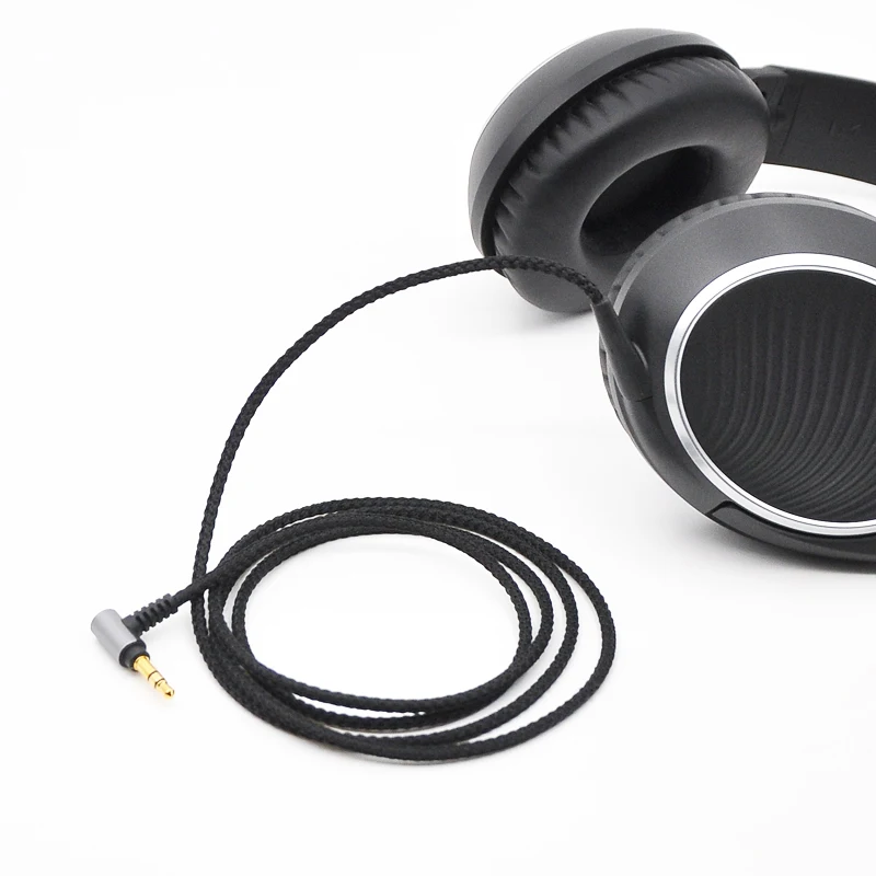 For Sennheiser HD438 HD461 HD439 HD461G HD461i HD471i Earphone Replaceable 3.5mm to 2.5mm Nylon Braided Cable