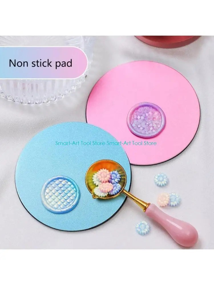 E1PB Metal Sealing Stamp Pad for Gift Package Wedding Invitations Envelope