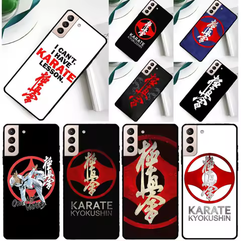 Oyama Kyokushin Karate Phone Case For Samsung Galaxy S24 Ultra S25 Ultra S9 S10 S20 S21 S22 S23 Plus S24 FE Cover