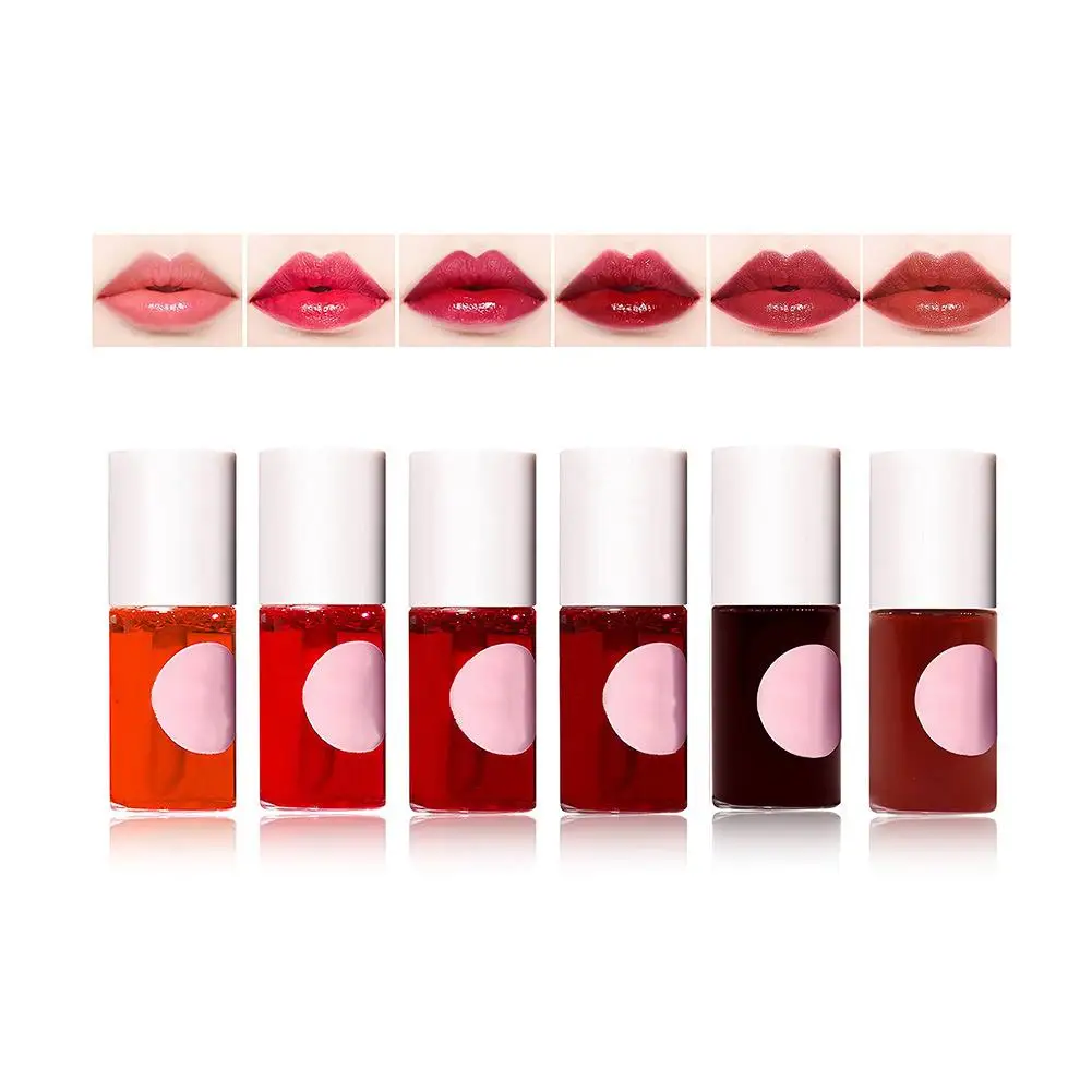 7ML Long-lasting Lip Stain Waterproof Dual-use Natural Lips Eyes Cheeks Liquid Lip Tint For Beauty Beauty Lips Cosmetics Gloss