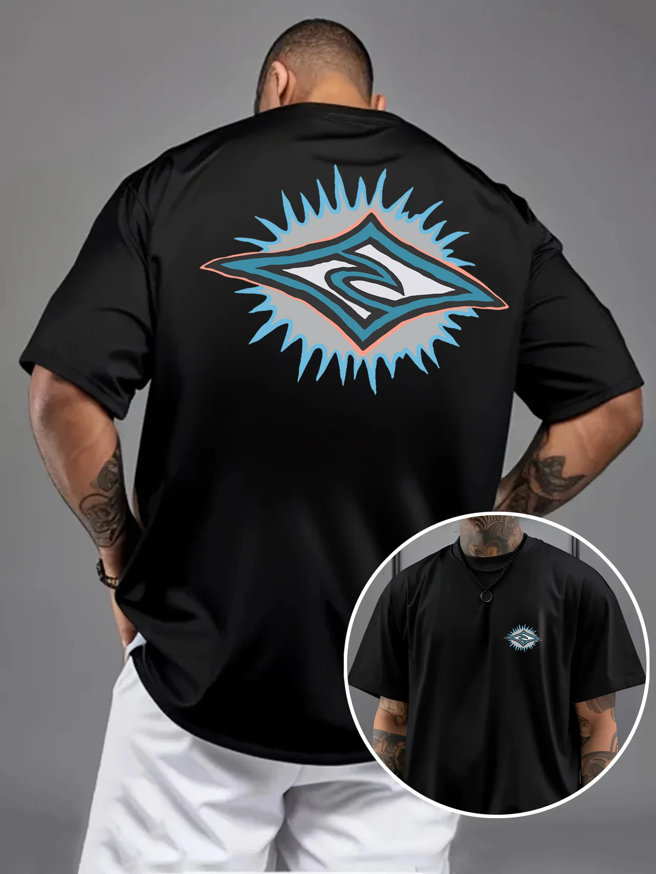 Crew Neck Surf & Skate Graphic Tee product image