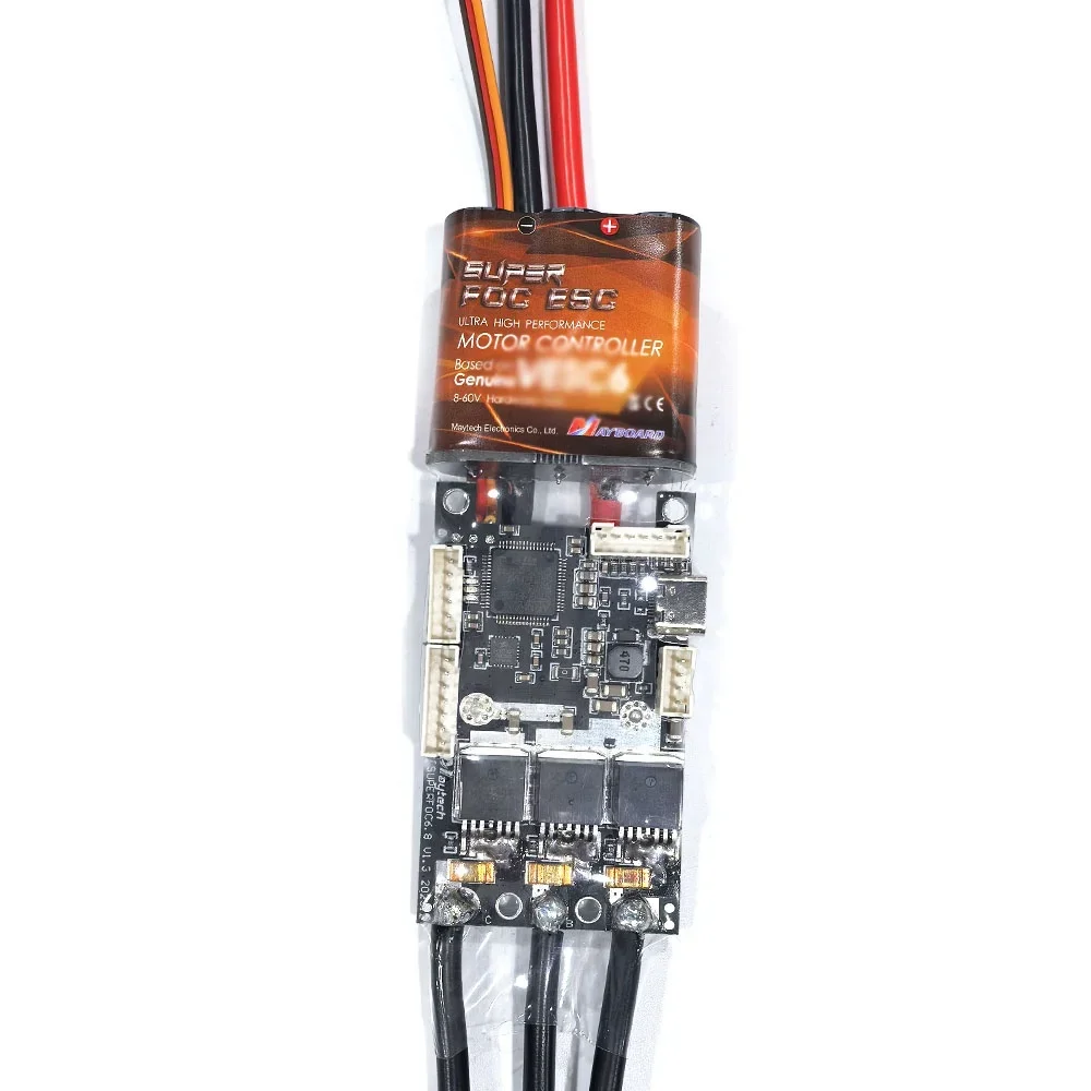 

New Maytech 50A Skateboard Controller Excellent FOC Function SuperFOC for Electric Road Electronic Longboard Directly Manufactur