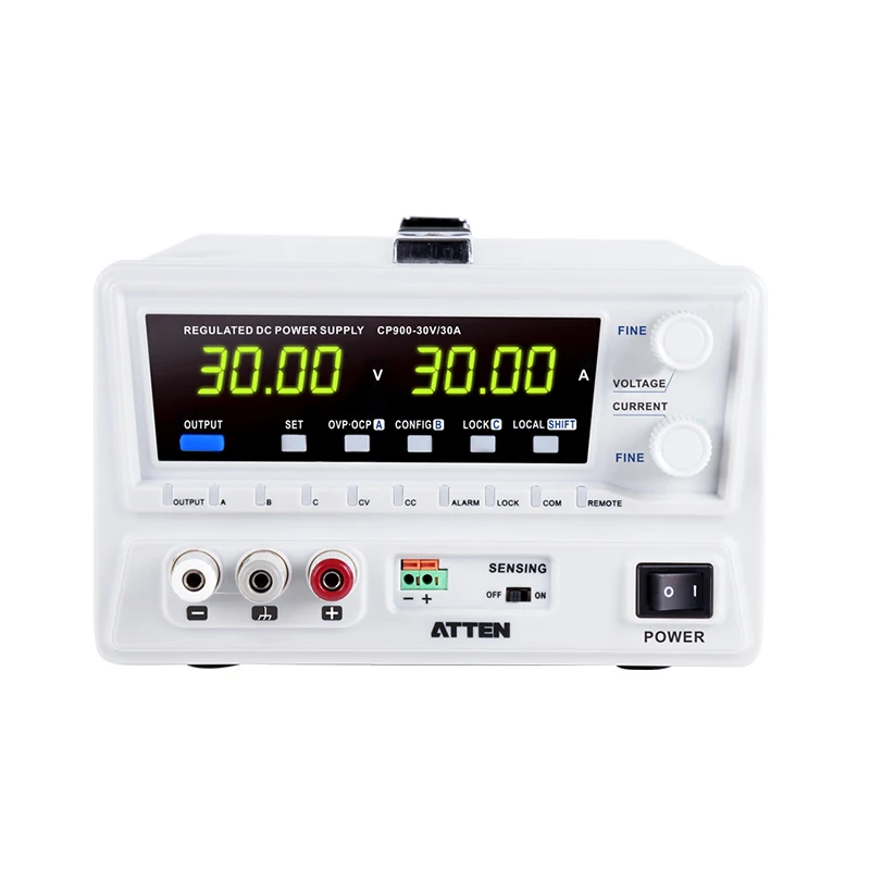 ATTEN CP900 30V 30A 900W Adjustable Variable DC Power Supply 3-Digital DIY Electronics Testing for Camera for Photography