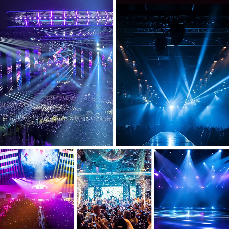100W COB LED Blinder Stage Par Light 2 Eyes RGBW Audience Light With Sound Activation DMX512 Control For DJ Party Disco Wedding