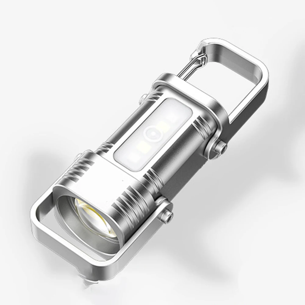 

Keychain Flashlight Multi-function Super Bright Keychain Flashlight Waterproof Rechargeable Outdoor Floodlight Flashlight