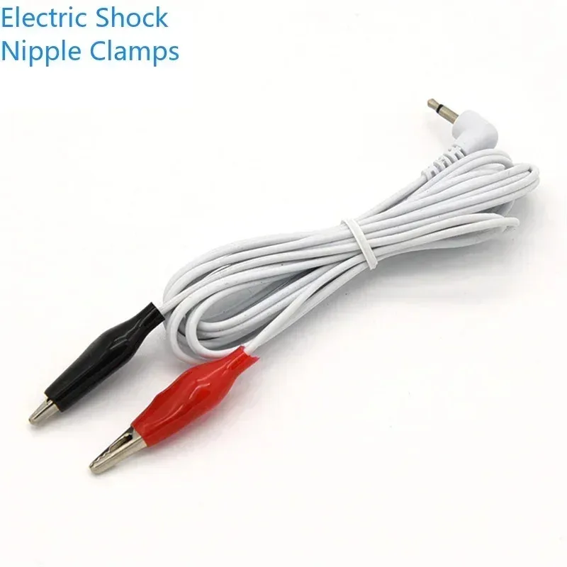 Flirting Toy Nipple Clamps Breast Pulse Massage Sex Toys For Men Women Electro Shock Accessories BDSM Nipple Stimulation