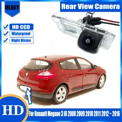HD rear camera For Renault Megane 3 III 2008 2009 2010 2011 2012 ~ 2016 Night vision waterproof Backup Parking Reversing Camera