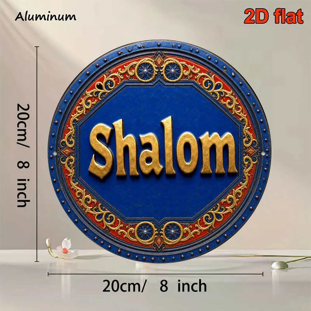 CIFBUY Retro Aluminum Wall Art Waterproof Durable Metal Sign for Home Living Room Study Office Yard Porch Business Decor - view 3