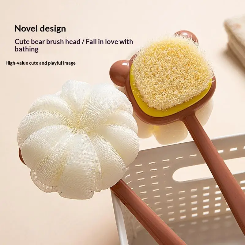 Double Sided Bath Sponge Brush for Soothing Body Washing and Massaging