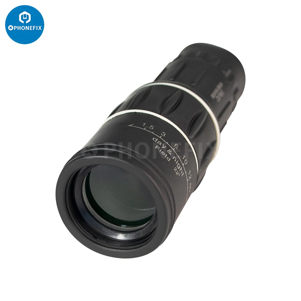 HD Scope 16x52 Dual Focus monokularowy Zoom teleskopowy soczewka optyczna polowanie Spotting Upgrade Handheld lornetki 66m/8000m dla turystyki