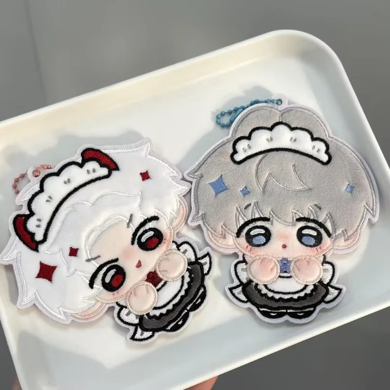 

New Love and Deepspace Anime Game Cos Zayne Caleb Sylus Rafayel Xavier 2025 Unisex 10cm Lovely Embroidery Hanging Ornaments Gift