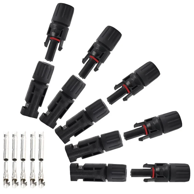 Answer5 Pairs/10 Pairs PV Connectors IP67 Waterproof Solar Panel Connector Male & Female 1000V 1500V For Solar System Use