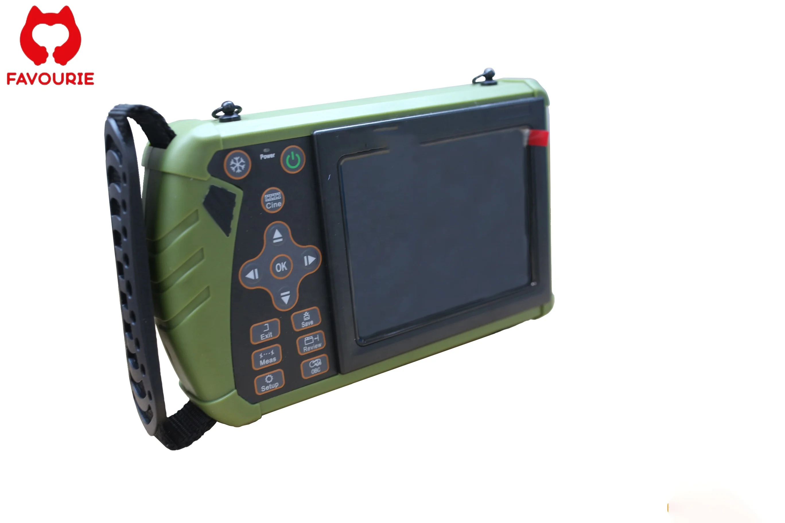 FAVOURIE EUR VET Прямая продажа Портативный ручной ветеринарный ультразвуковой аппарат для теста на беременность коровьего олова