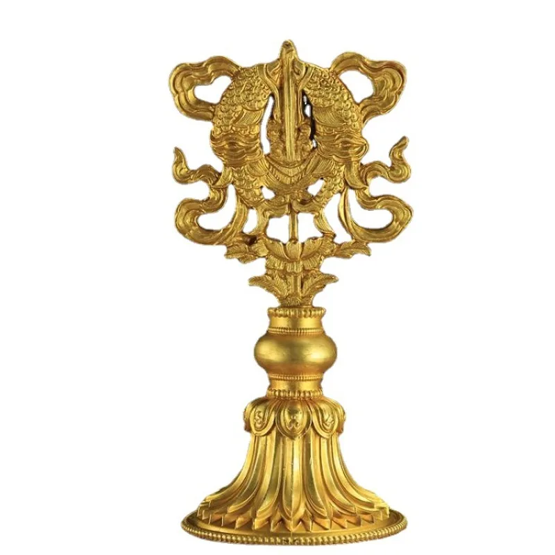 Nepal Eight Auspicious Ornament Tantra Boutique Auspicious Eight Treasures Pure Copper Dharma Hall Offerings