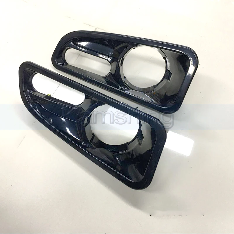 Kamshing 1pair Front Bumper Foglight Frame For Land Cruiser 100 LC120 Fog Lamp Cover Driving Light Cap