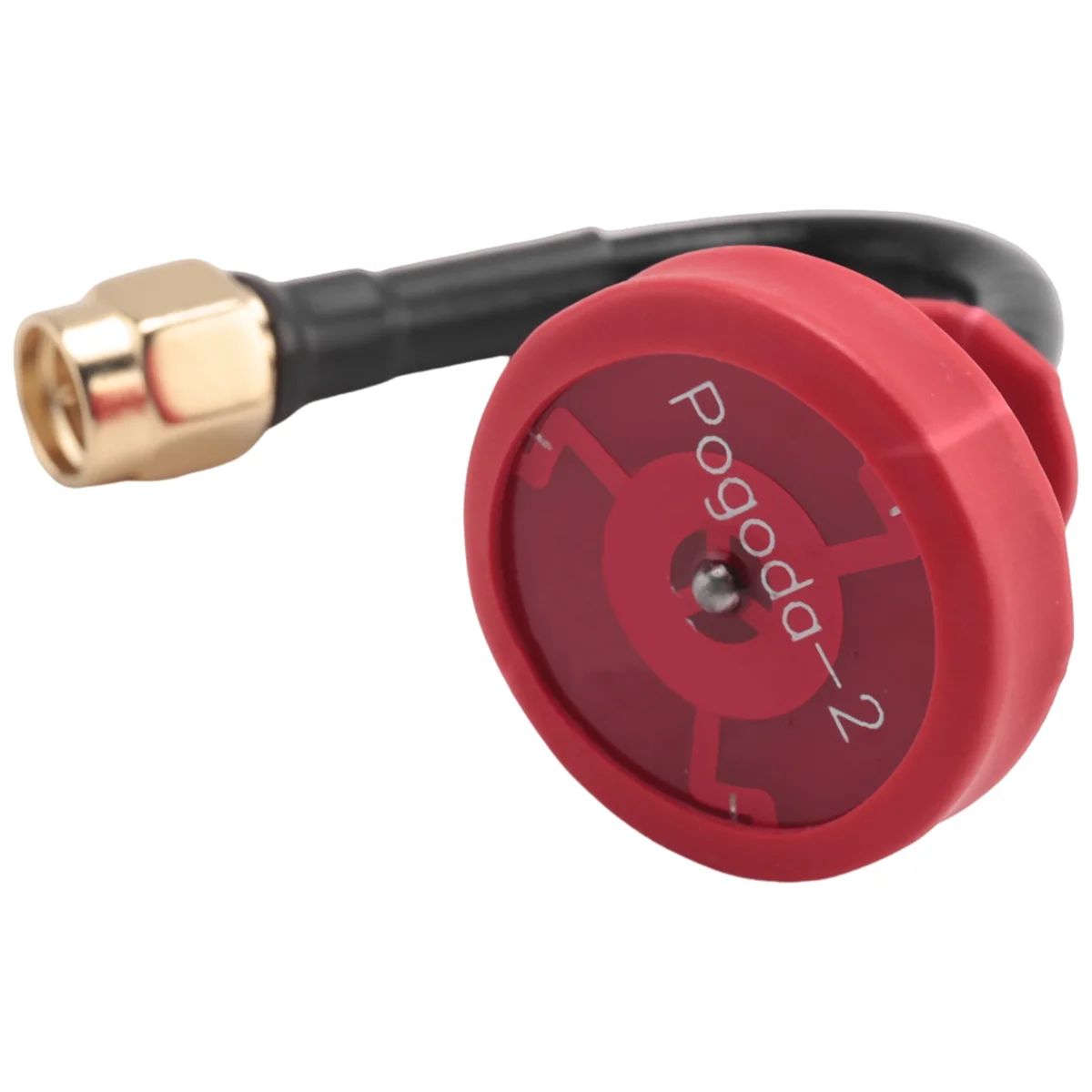 Pour Wildoda 2 5.8G 5DBi 50W Omnidirectionnel FPV Panneau pio Wildoda Antenne RHCP SMA/RP-SMA 80Mm (Broche Rouge)