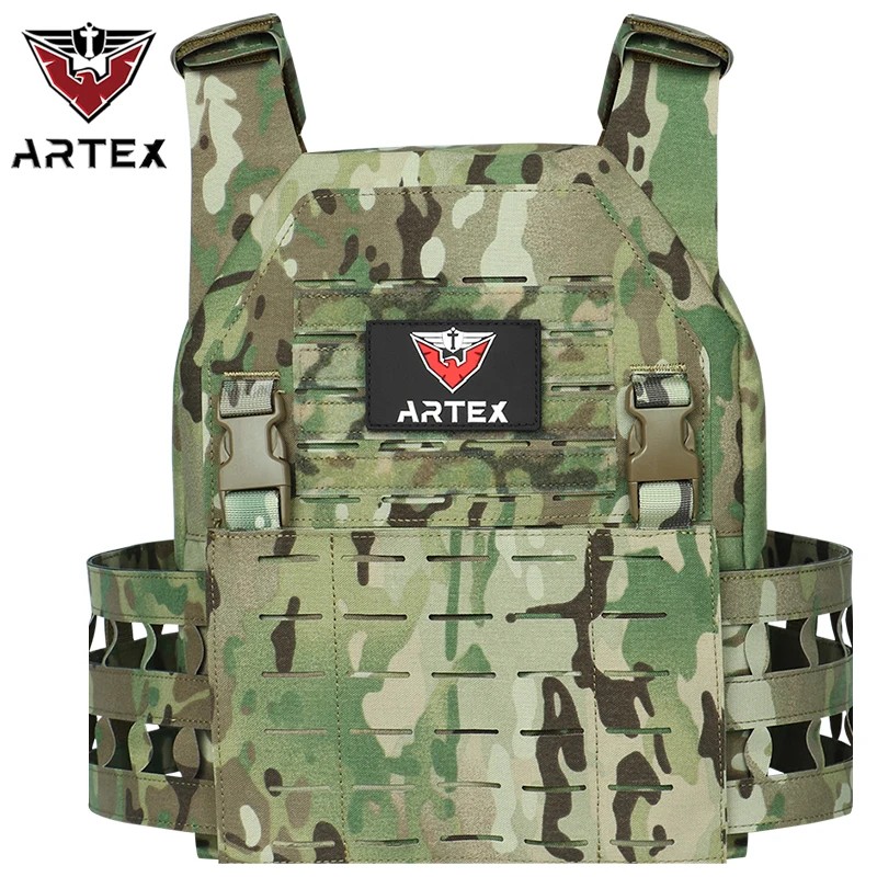 Artex Nylon Laser Outdoor Multi-Functional Waterproof Lightweight Quick-Release Tactical Vest Outdoor combat Vest Hunting Vest