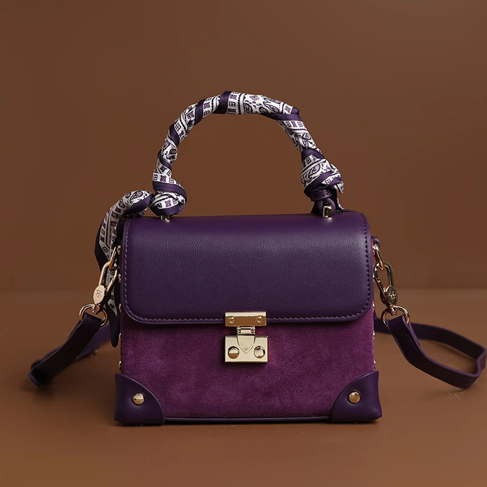 

Handbag For Women 2025 New Trendy Retro Small Square Bag Crossbody Bag Box Bag Simple And Fashionable Large Capacity