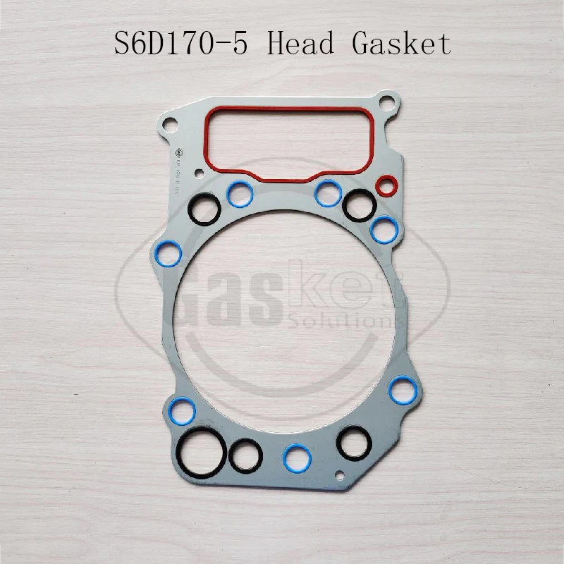 

Cylinder head gasket For Komatsu S6D170-3 6D170-3 6D170-5 S6D170-5 4D120 Engine