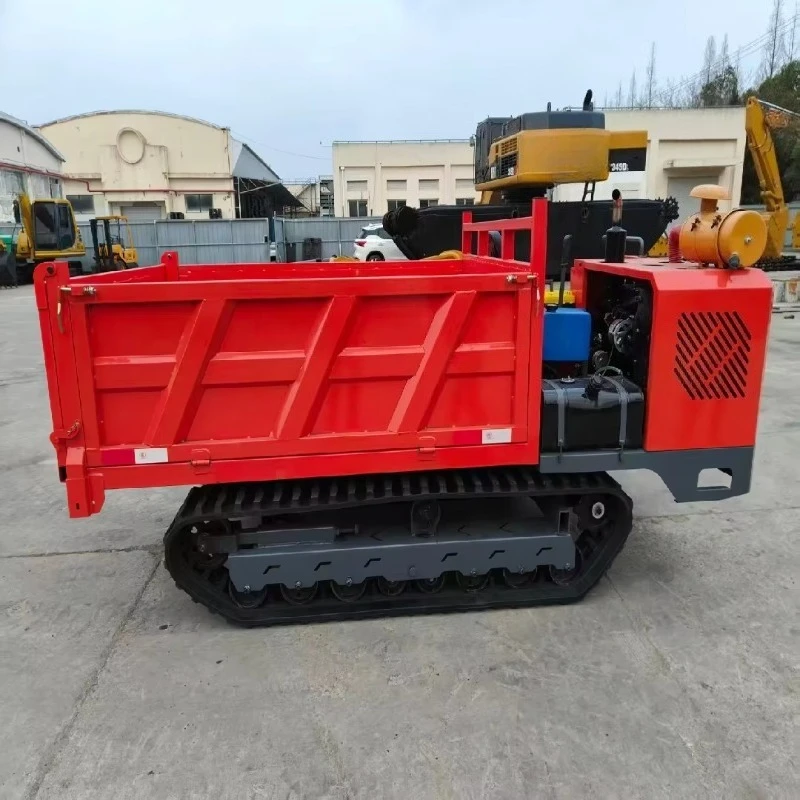 Leading Professional Factory Self Loading Shovel Tank Tracked Dumper For Steep Hill Slope Climb For Stable Slope Operations