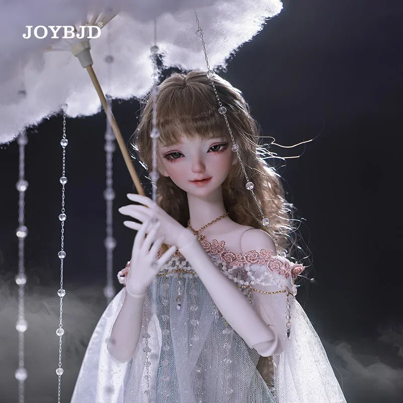 Faye Bjd Doll 1/4 Muxi Body Oval Face Misty Angel in The Morning Mist Fairy of Angel FullsetA Joybjd