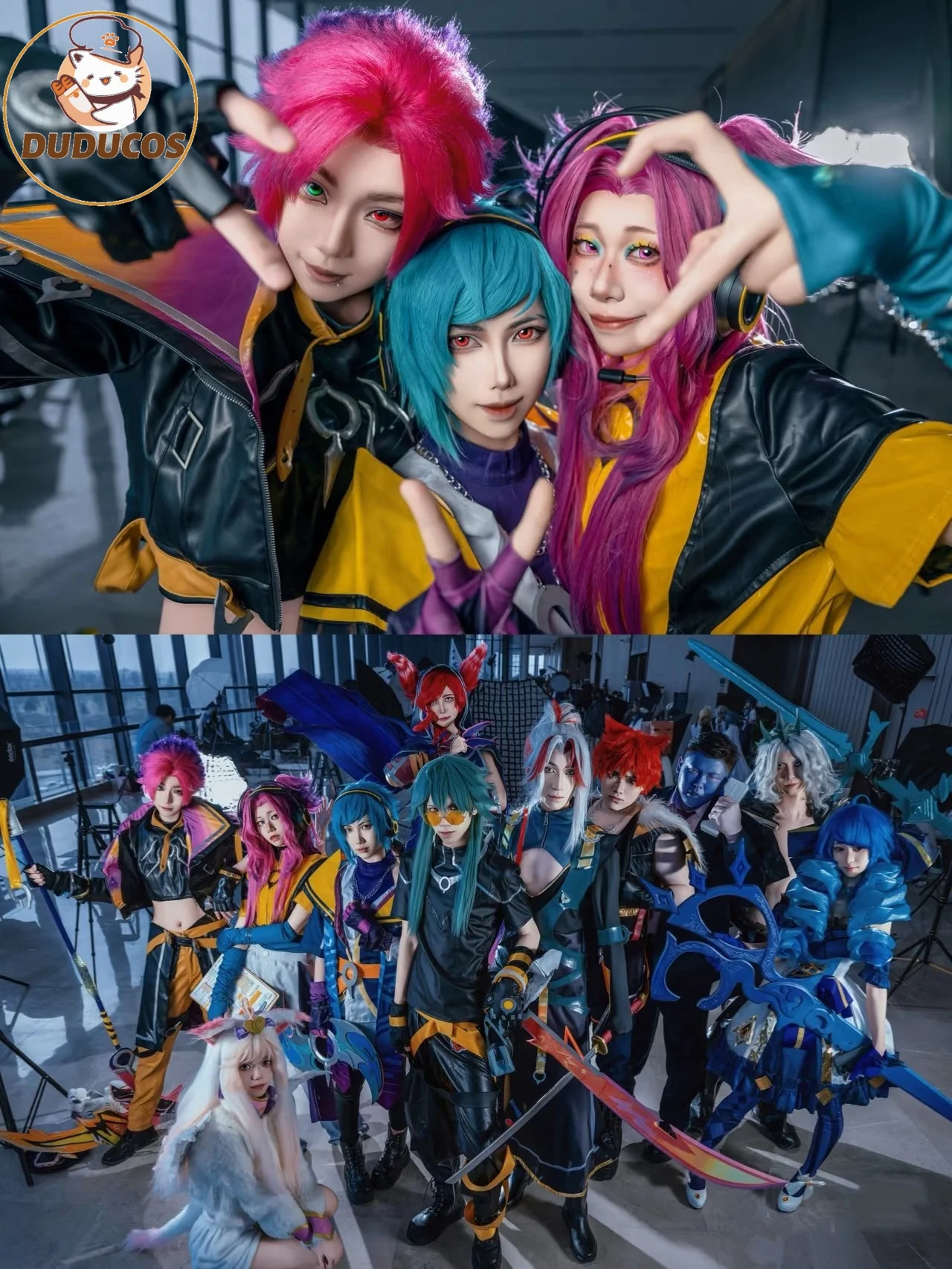 Heartsteel Ezreal Yone Alune Aphelios Косплей Костюм Парик Comic Con Ролевые Игры Хэллоуин Карнавальные Вечерние Наряды