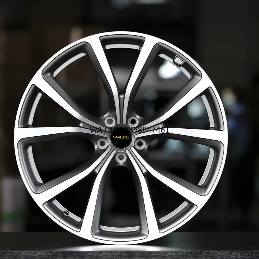 REP 5951F 20/21/22Inch Staggered 5-108 with 63.4 MGMF/Gloss Black Low MOQ Customized Forged China Wheel and Rim for F PACE SVR