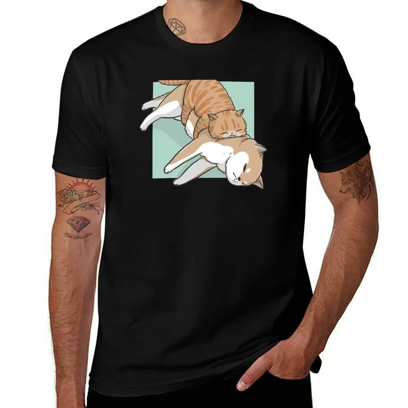 

The Shiba Bed T-Shirt cotton graphic tees anime fruit of the loom mens t shirts