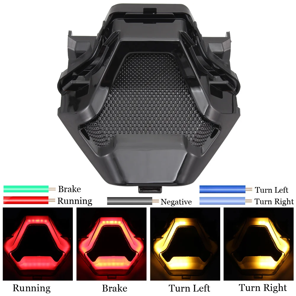 

Motorcycle Accessories LED Tail Light Turn Signal Turn Signal For Yamaha YZF R3 R25 FZ07 Y15ZR MT03 MT07 MT25 LC150 2015-2017