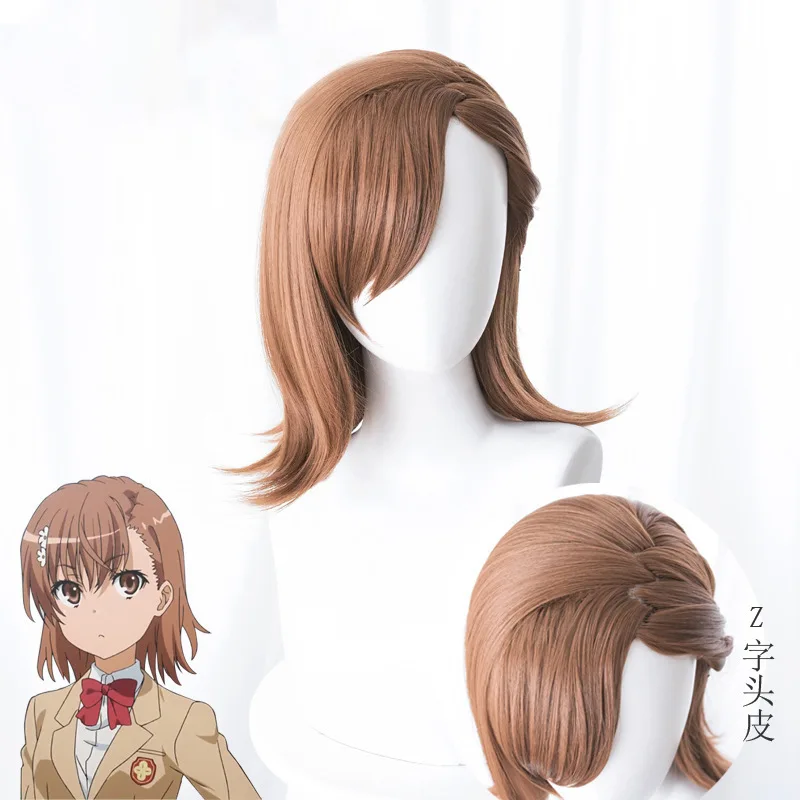 Acosplay Wig For Misaka Mikoto From A Certain Scientific Railgun A Character In The A Certain Magical Index Series