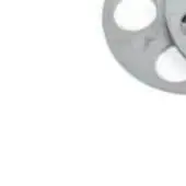 100pcs White Zinc Plated Carbon Steel Flat Washers 36mm X 6mm With 6 Holes For For Tile Backer Board Insulation Fixing Spacer Ga