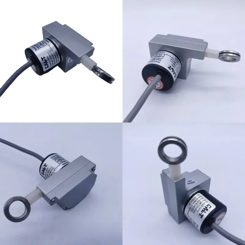 BSL-GA40-1000 Mini Pull Wire Encoder 1000mm Range 40mm * 40mm Size, Forklift Pull Wire Incremental Position Sensor, Pulse
