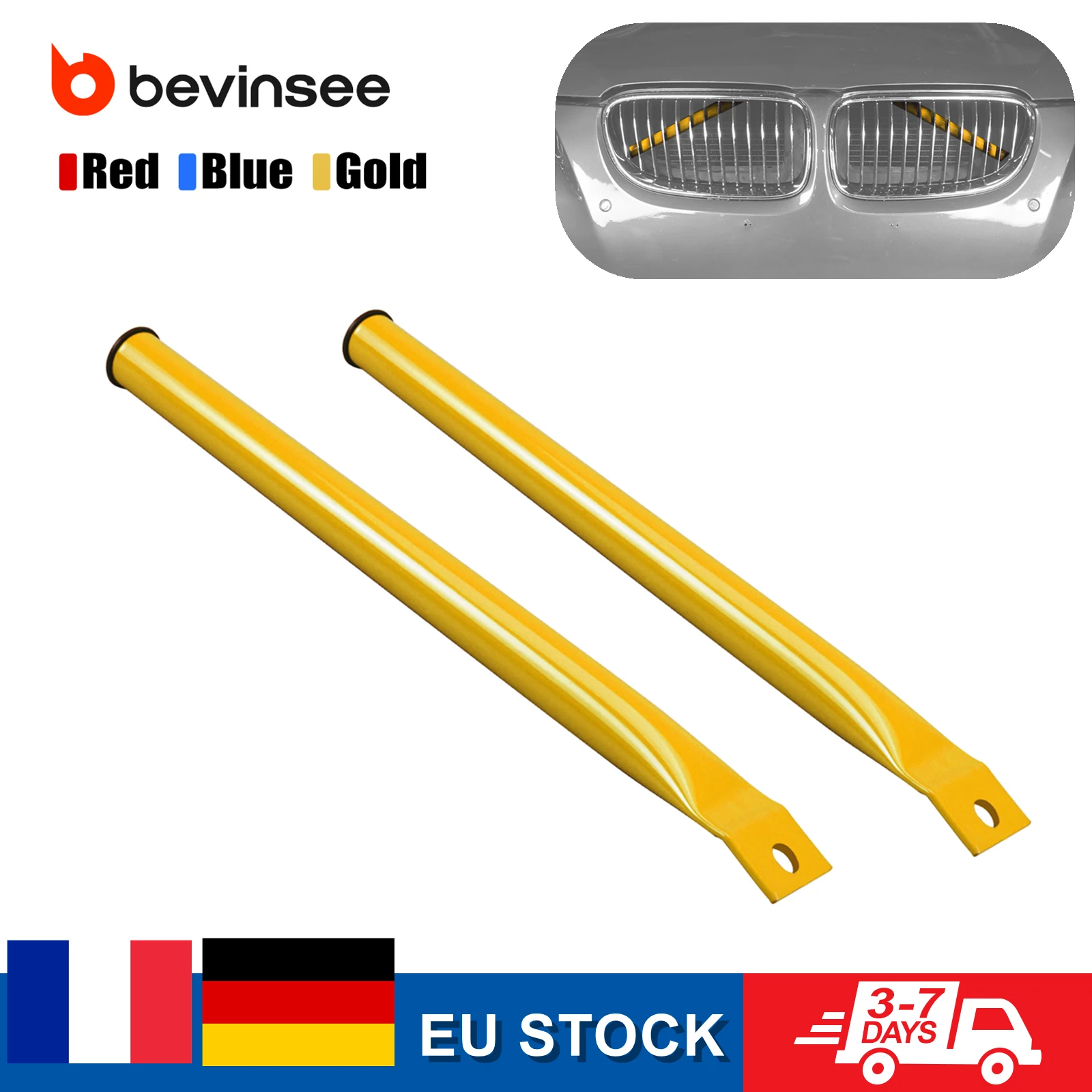 (Stock européen) attelle de calandre en V en acier pour BMW série 3 E90/E91/E92/E93 2006-2013