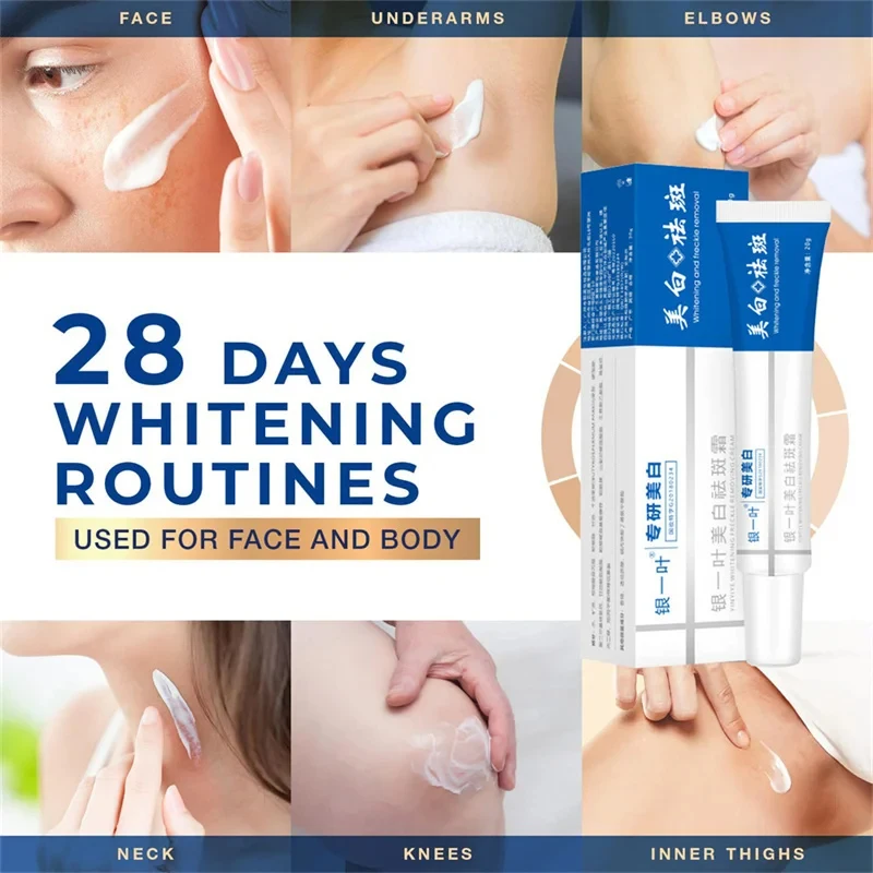 Whitening Freckle Cream Effective Fade Melanin Remove Melasma Dark Spots Cream Moisturize Brighten Smooth Beauty Face Skin Care