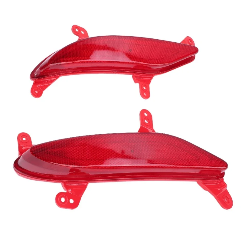 Paire de réflecteurs de pare-chocs arrière Colorfast 924062W200, boîtier rouge, bande réfléchissante gauche droite pour Santa Fe Sport 2013 – 2016