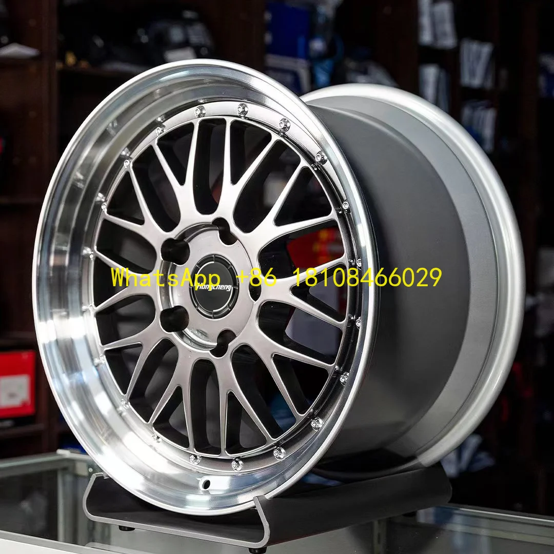 مصنع الجملة 18 بوصة عجلات سبائك الألومنيوم 5x100-120 PCD متعددة التصميم تكلم المستخدمة/حالة جديدة 35 مللي متر ET حافة #1