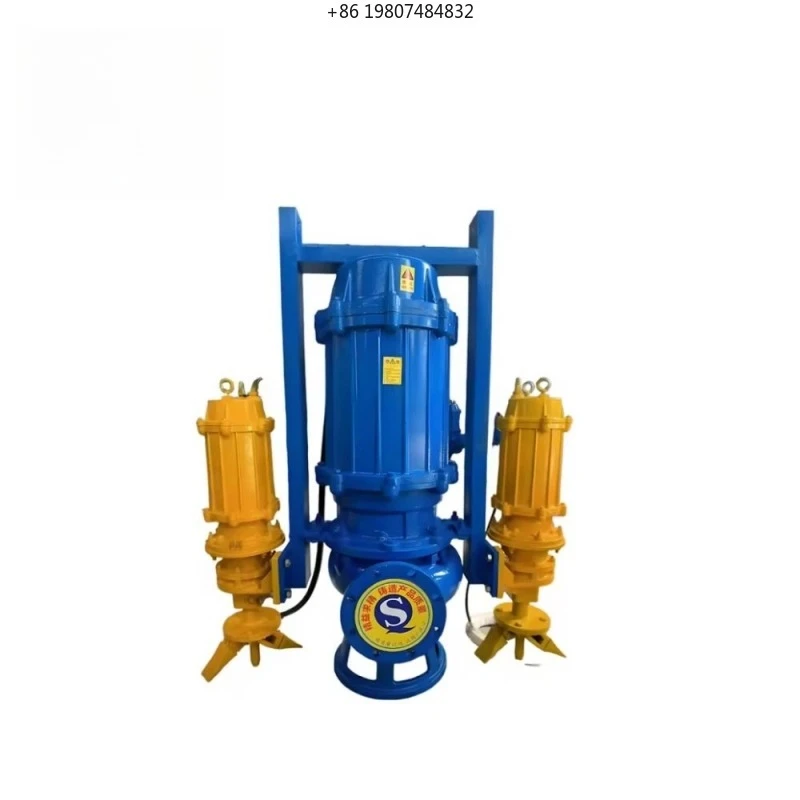 Submersible Industrial Slurry Mud Sludge Pump for Drilling Sewage Sand Dirty Water Pump Slurry Pump with Agitator