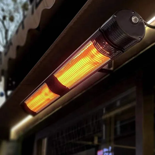 Infrared Halogen Heater 3000W Gazebo Garage Heater Outdoor Infrared Heater, Winter Garden Remote Control