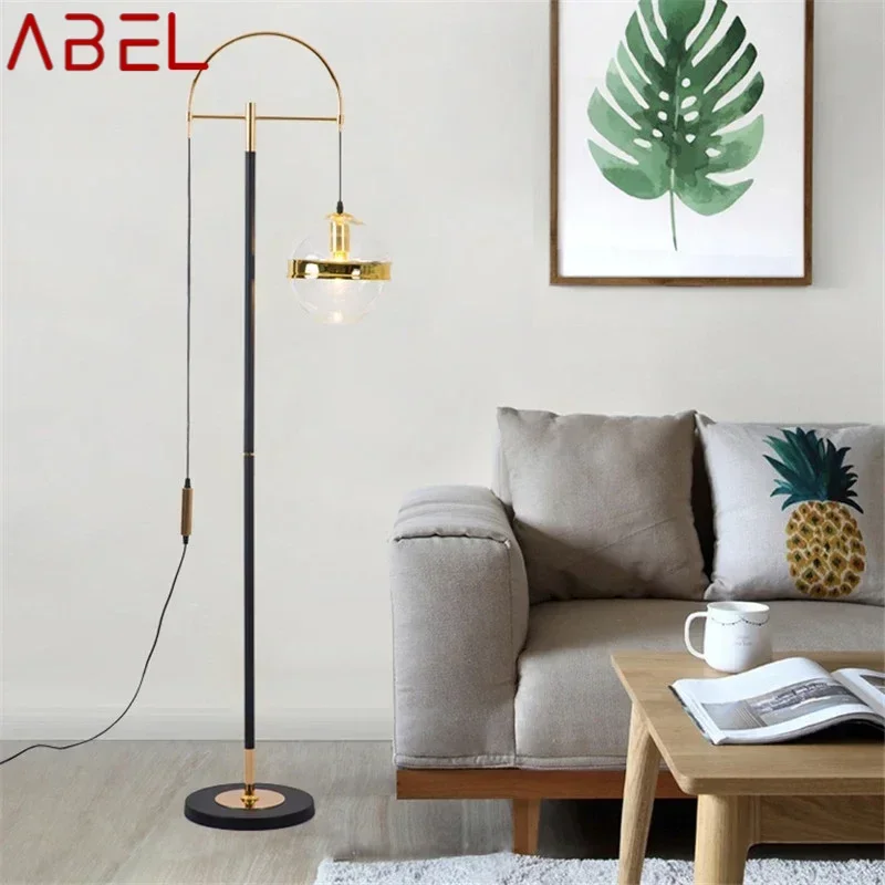 ABEL Nordic Floor Lamp Family Iiving Room Bedroom Beside The Sofa  Modern LED Creativity Decorative Standing Light