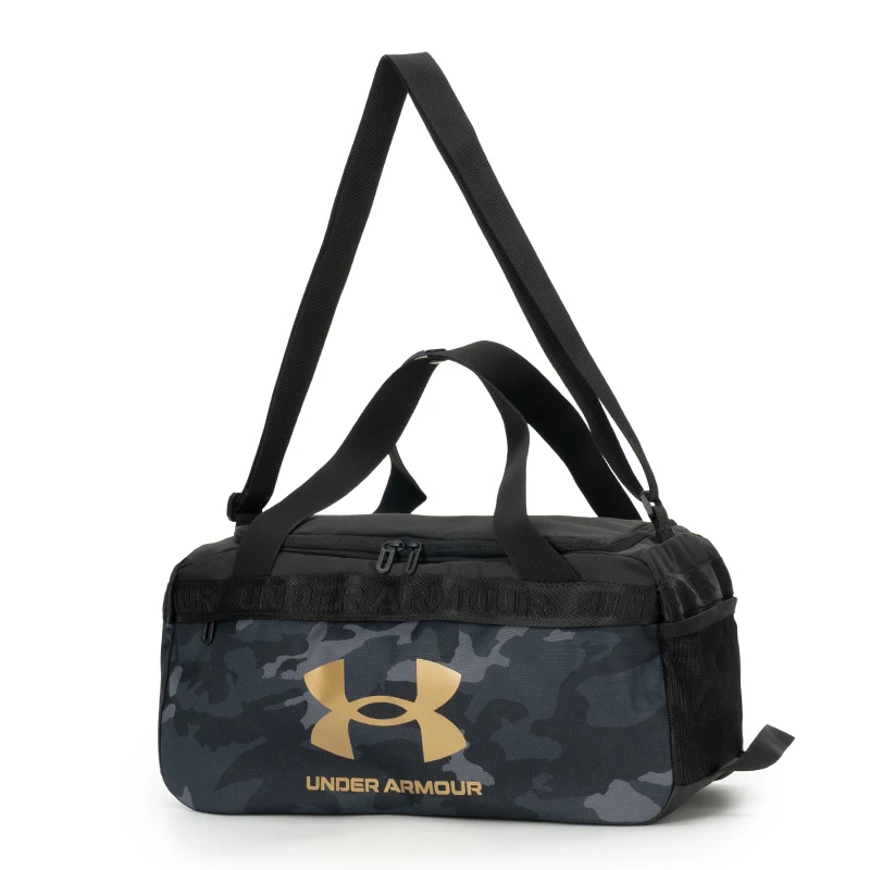 

Underarmour)/Ua Мужская и женская дорожная сумка с громким принтом XS Duffle, повседневная сумка, тренировочная тренировочная сумка 1389141-001