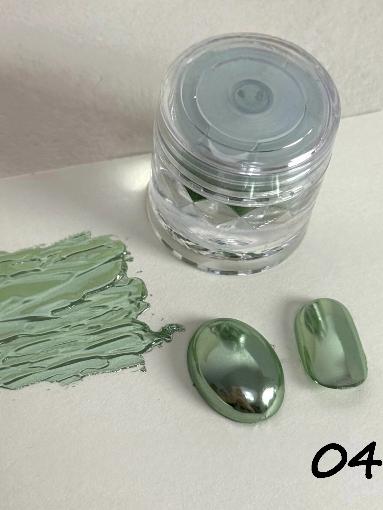 1 pieza de espejo mágico de dopamina, polvo de espejo mágico DIY para decoración de uñas, arte de uñas para principiantes