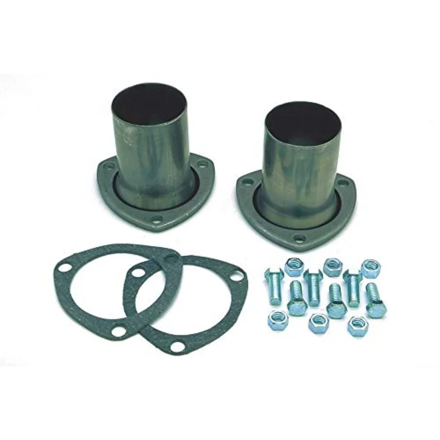 

Hedders Collector Reducer, 3 in Inlet to 2.5 in OD Outlet, 3-Bolt Flange, Gaskets, Steel, Natural, Pair