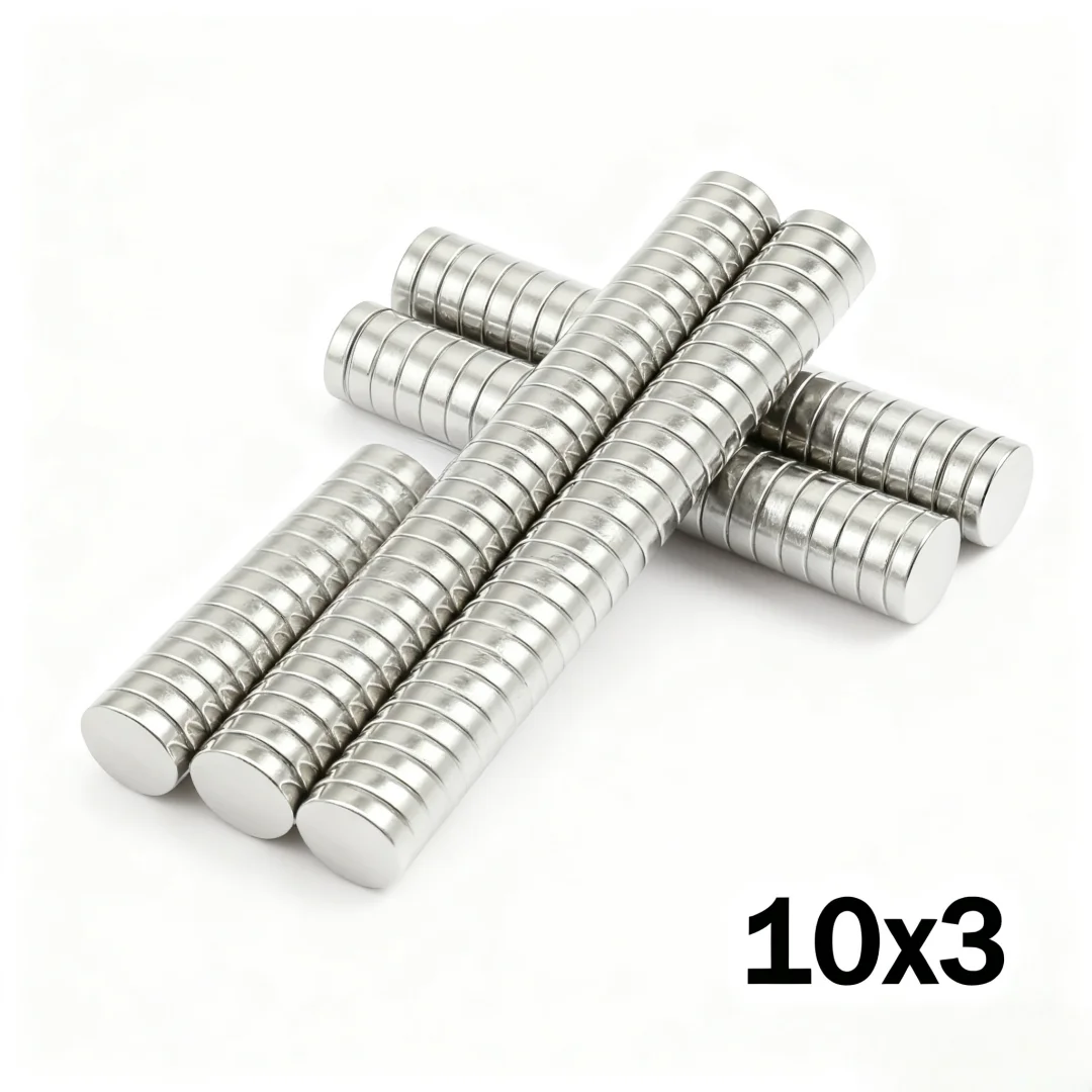 10x3mm Super Strong Magnet N35 Round Magnetic NdFeB Neodymium Magnet Powerful Disc imanes Refrigerator Magnets