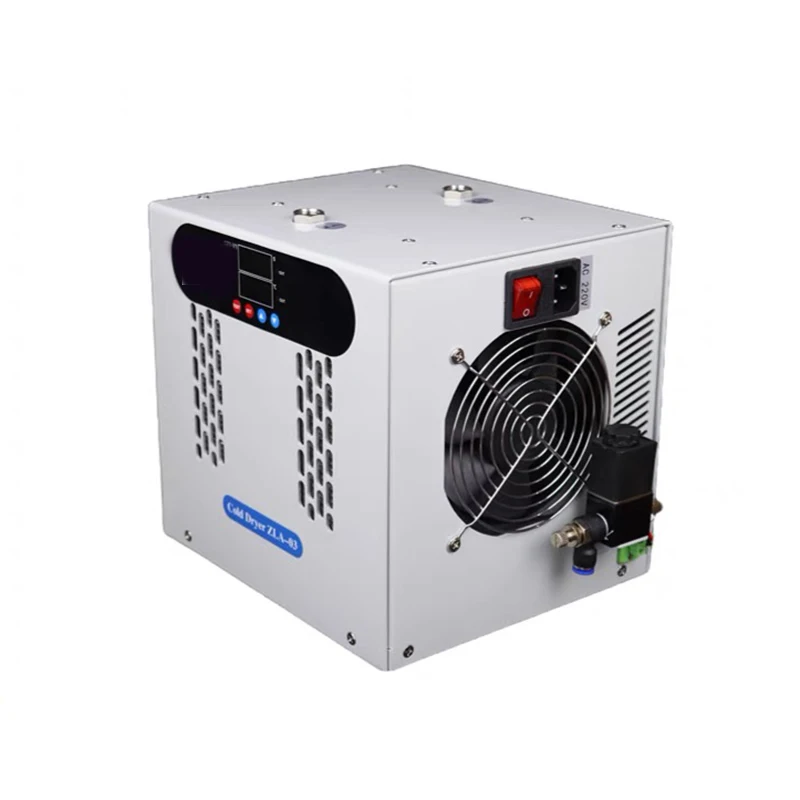 مجفف بارد 220 فولت، فلتر إزالة مياه تجفيف الهواء المضغوط، ضاغط هواء صغير ثلاثي تنسيق، مجفف غاز مبرد