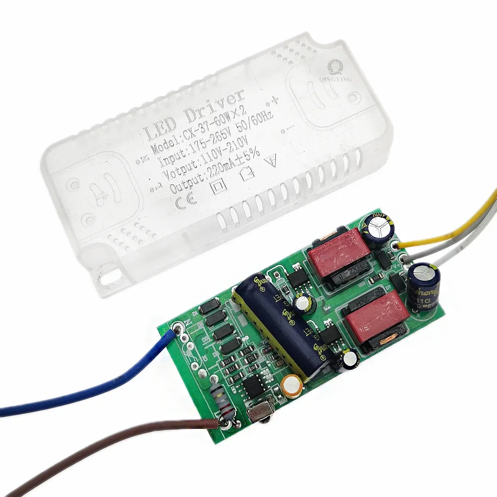 1 Uds. Fuente de alimentación de luz de techo con Control remoto infrarrojo 8-24Wx2 25-40Wx2 37-50Wx2 37-60Wx2 50-70Wx2 37-50Wx4 37-60Wx4 37-60Wx6