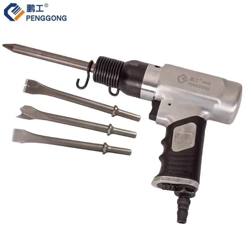 

Penggong Powerful Type 150/190/250 Pneumatic Shovel, Impact Air Shovel, Pneumatic Rust Removal Gun for Brake Pad Removal