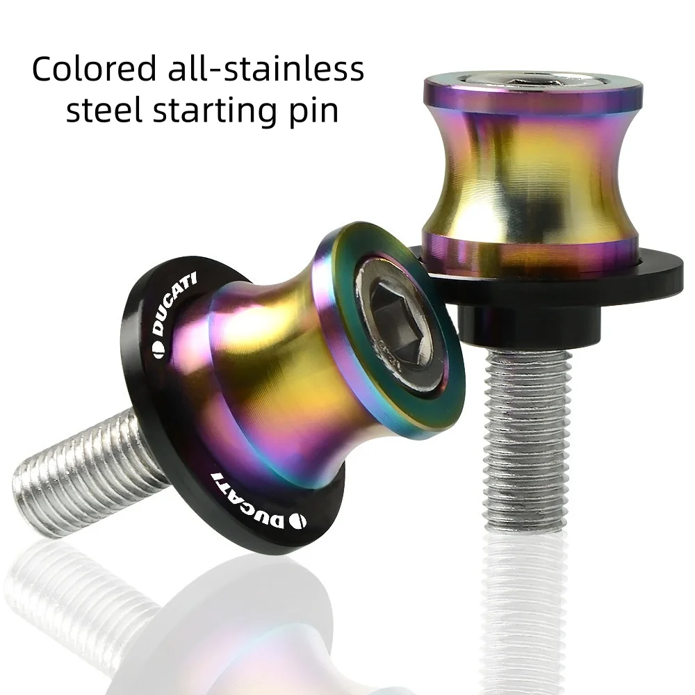 For Monster 821 797 696 695 Precise Thread Lift Stand Screws Perfect Match Original Swingarm Hole No Cutting Fittings