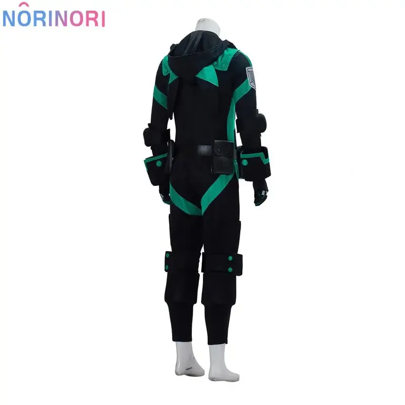My Hero Academia World Heroes Mission Boku No Hero Academia Izuku Midoriya Deku Косплей Костюм Зеленый боевой костюм
