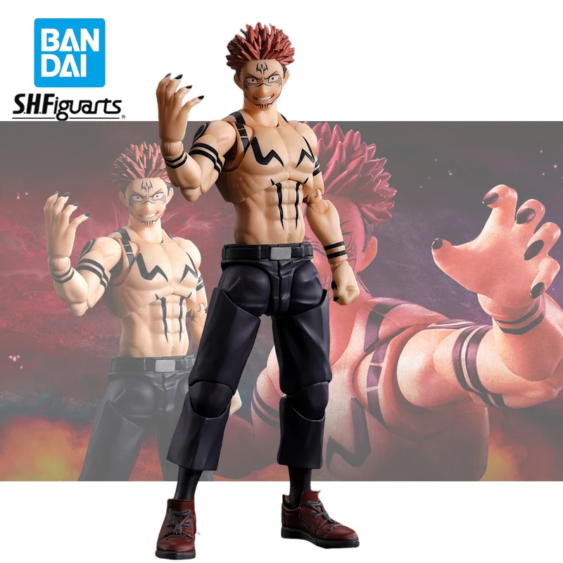 

Genuine Original Bandai S.H.Figuarts Ryomen Sukuna Jujutsu Kaisen Action Figure 15cm PVC Collectible Model Dolls Ornament Gift