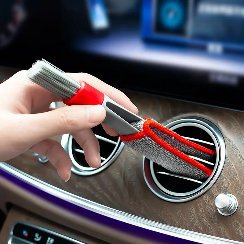 Car Air-Conditioner Outlet Cleaning Tool Multi-purpose Dust Brush Car Accessories Interior Multi-purpose Brush Cleaning brush